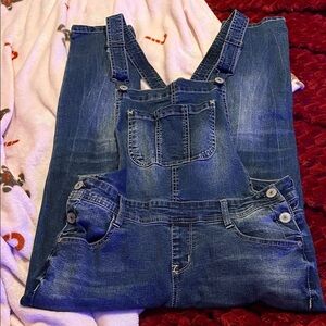 Wallflower Denim Blue Women's Overalls